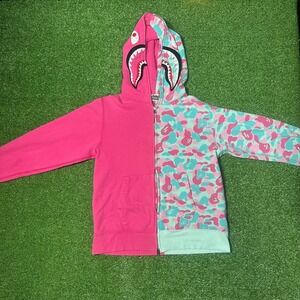 A Bathing Ape BAPE South Beach Shark Hoodie Miami 3rd Anniversary Small